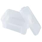 運べるコンテナボックス(ワイド Mサイズ クリア) 10枚目画像