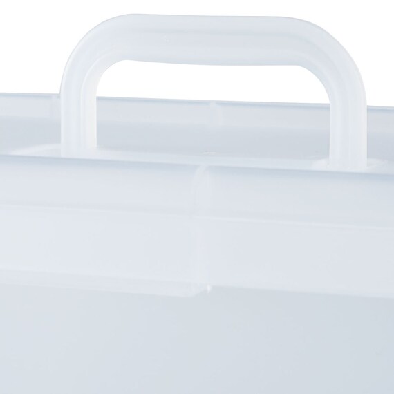 運べるコンテナボックス(ワイド Mサイズ クリア) 11枚目画像