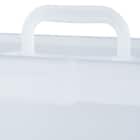 運べるコンテナボックス(ワイド Mサイズ クリア) 11枚目画像