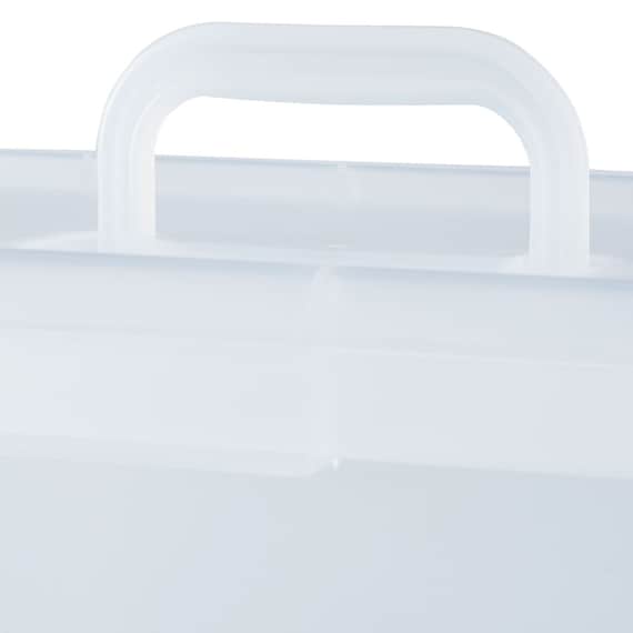 運べるコンテナボックス(ワイド Mサイズ クリア) 11枚目画像