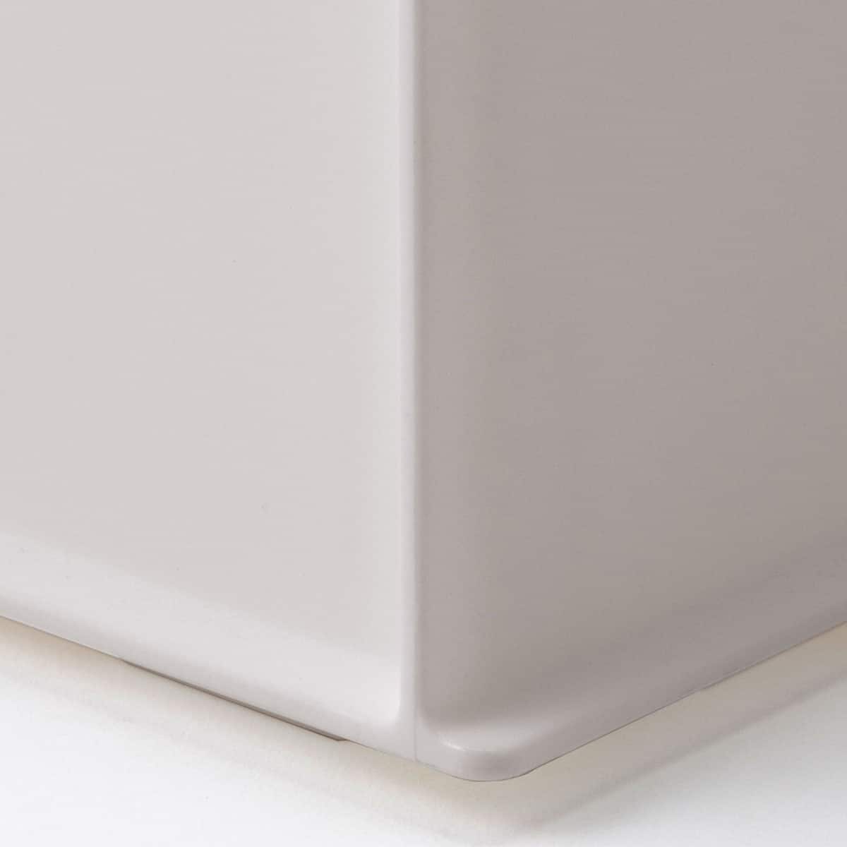 バスケット Nインボックス よこ型ハーフ グレー | ニトリネット【公式