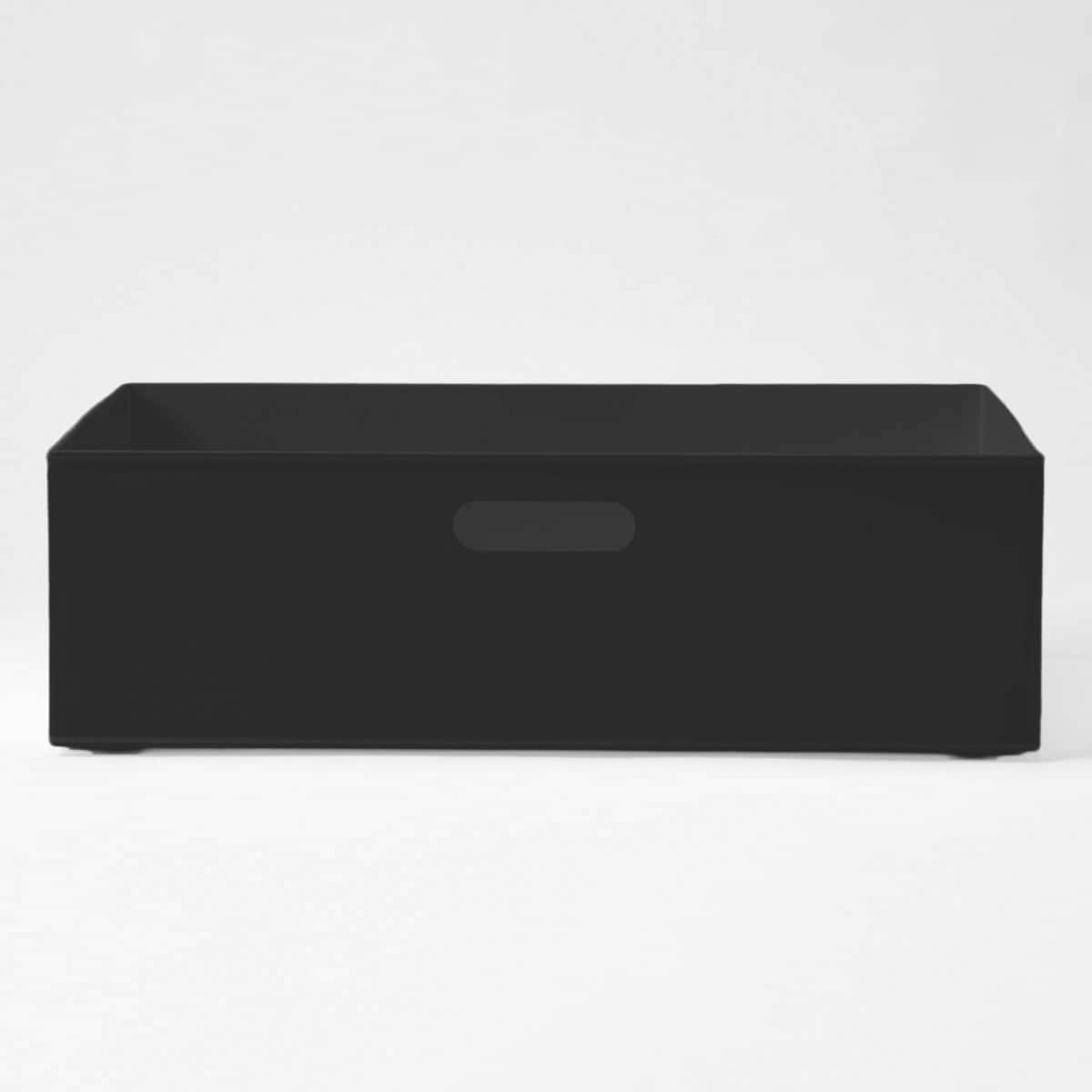 バスケット Nインボックス たて型ハーフ ブラック | ニトリ