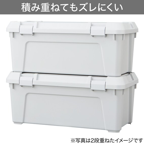 頑丈アクティブストッカー(幅80cm ライトグレー) 4枚目画像