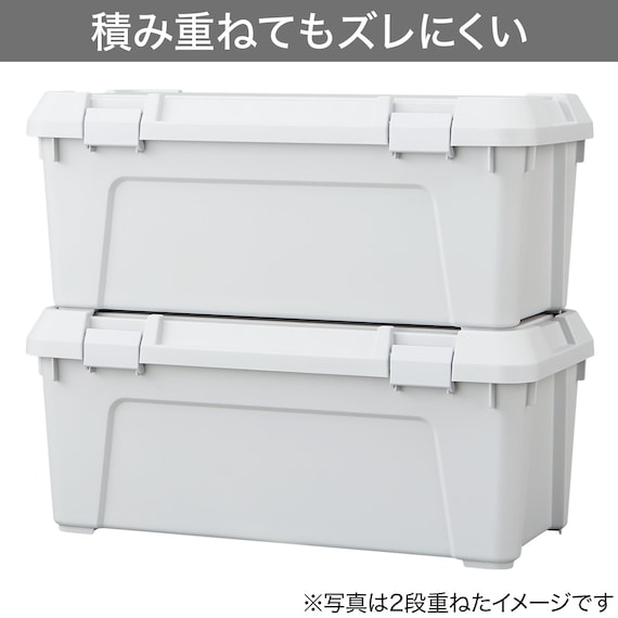 頑丈アクティブストッカー(幅80cm ライトグレー) 4枚目画像