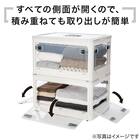 折りたたみ収納ボックス キャスター付き 4ドア収納ケース 4点(RY2s02) 7枚目画像