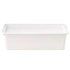 フタ付き収納ボックス ワイド 2枚目画像