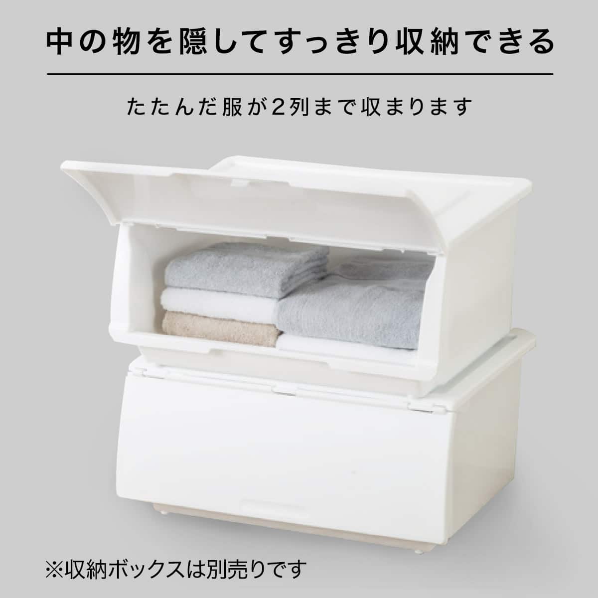 ニトリ Nフラッテ収納ケース 13点セット 別売りふたNフラッテDSハーフ(クリア) | ニトリネット【公式】 家具