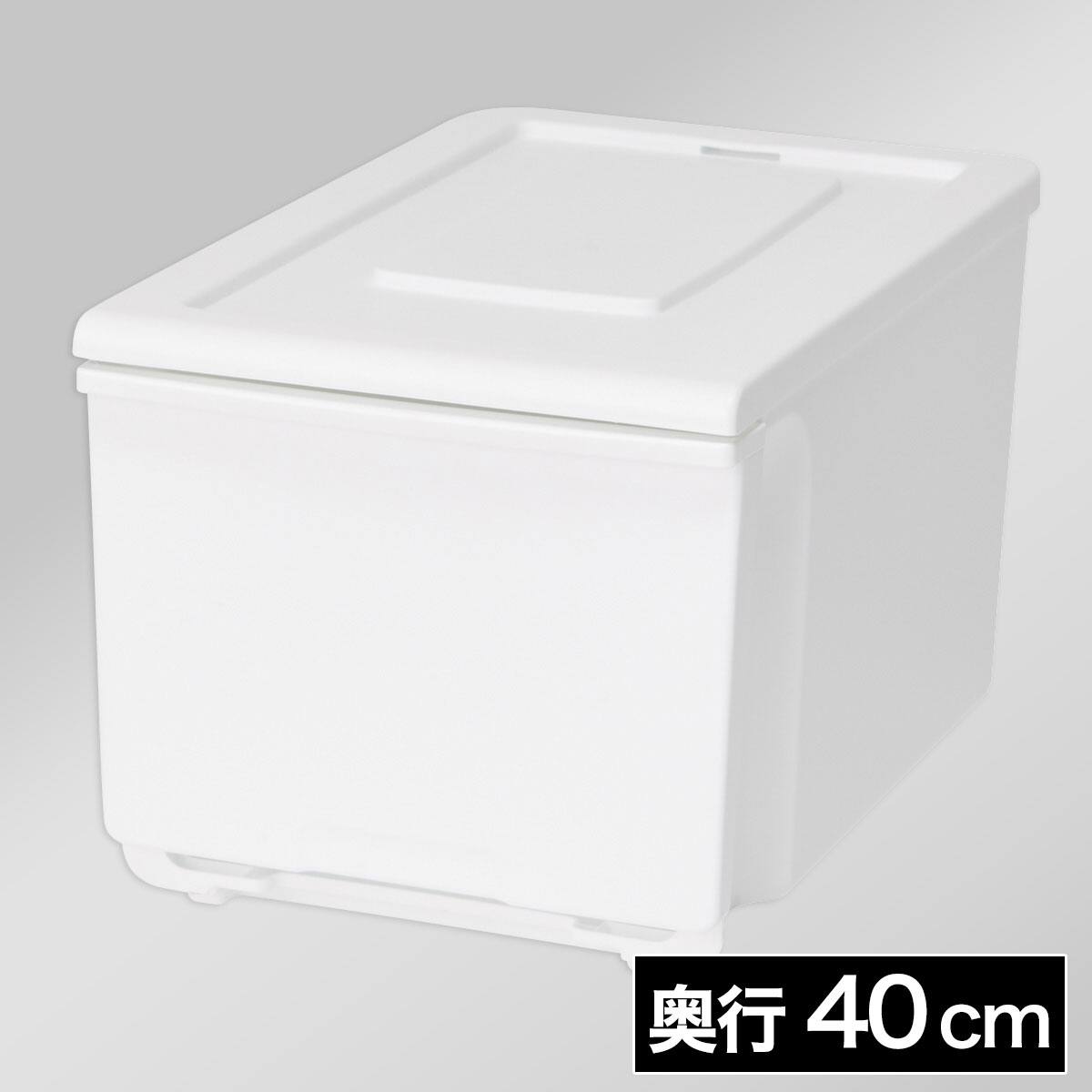 Craft クローゼット用 引き出し式 日本製 衣装ケース ダンボール 45cm 黒 クラフトケース 収納ボックス 10個組 紙 収納ケース ブラック ボックス 服 押し入れ 収納box 引き出し 奥行 段ボール 収納 クラフト