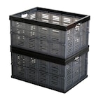 折りたたみ式コンテナ(NM-35 BK) 3枚目画像