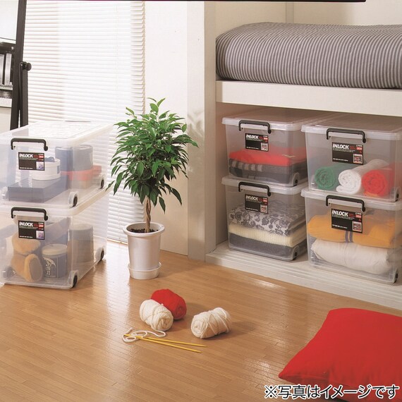 収納ケースインロック ハーフ(奥行55cm 300M) 3枚目画像