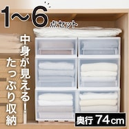 【たっぷり収納】(奥行74cm)押入れケース セレスFD