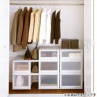 【奥行74cm】押入れ用フィッツユニットケース (幅44×高さ18cm ホワイト) 12枚目画像