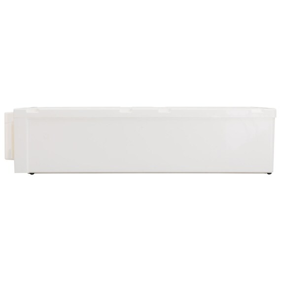 【奥行74cm】押入れ用フィッツユニットケース (幅44×高さ18cm ホワイト) 16枚目画像