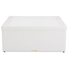 【奥行74cm】押入れ用フィッツユニットケース (幅44×高さ18cm ホワイト) 17枚目画像