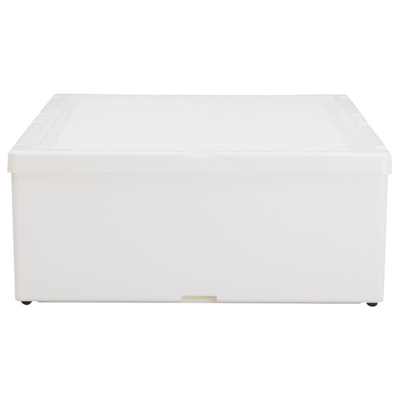 【奥行74cm】押入れ用フィッツユニットケース (幅44×高さ18cm ホワイト) 17枚目画像