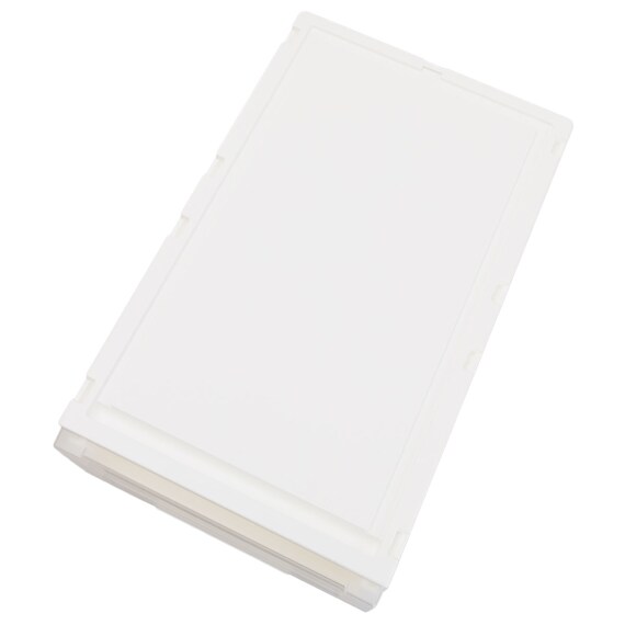 【奥行74cm】押入れ用フィッツユニットケース (幅44×高さ18cm ホワイト) 18枚目画像