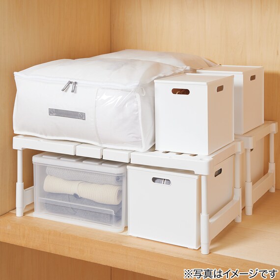 【幅が変わる】押入れ整理棚(CHS) 6枚目画像