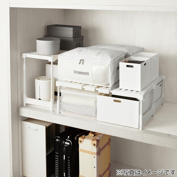 【幅が変わる】押入れ整理棚(CHS) 7枚目画像