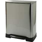 ステンレスペダルペール分別タイプ(45L) 1枚目画像