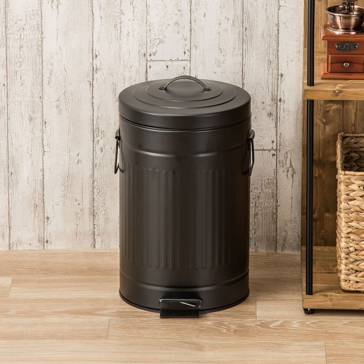 ペダルペールソフトクローズ 12L(ブラック) ニトリ