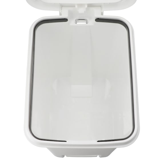 抗菌・消臭2WAYペダルペール(45L ホワイト) 9枚目画像