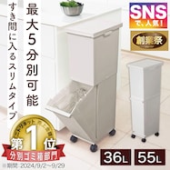 スリム分別ペール(2段)【期間限定価格:11/26~1/5まで】