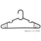 省スペースハンガー(NW-BK ブラック30本組) 3枚目画像