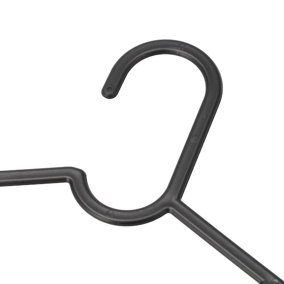 省スペースハンガー(NW-BK ブラック30本組) 4枚目画像