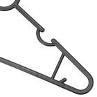 省スペースハンガー(NW-BK ブラック30本組) 5枚目画像