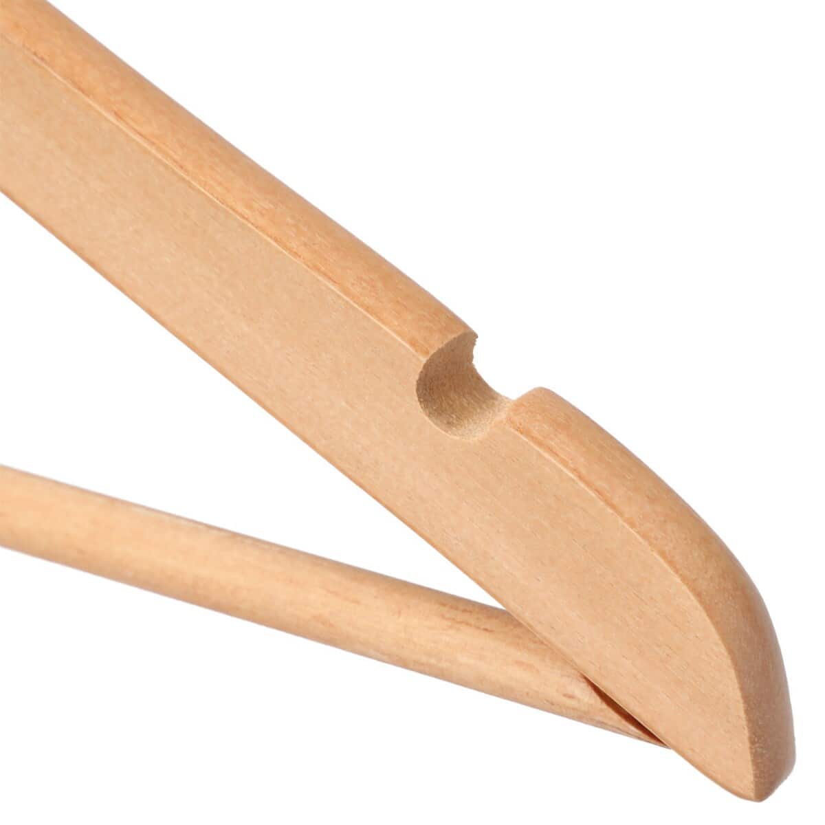 かさばりにくい木製ハンガー(ユーカリ 幅45cm 25本組) | ニトリネット