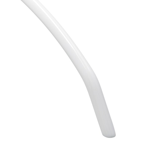 すべりにくいアーチ型ハンガー(ラミー 幅42cm ホワイト 40本組) 12枚目画像