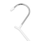 すべりにくいスラックスハンガー(R ラミー ホワイト 9本組) 4枚目画像