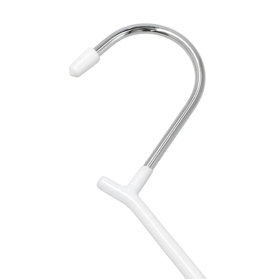すべりにくいスラックスハンガー(R ラミー ホワイト 9本組) 4枚目画像
