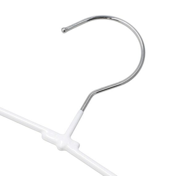 すべりにくいベビー・キッズハンガー(ラミー 幅33.5cm ホワイト  30本組) 5枚目画像