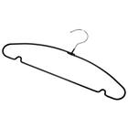 すべりにくい省スペースレディースハンガー(ラミー LM01 幅38cm ブラック 40本組) 5枚目画像