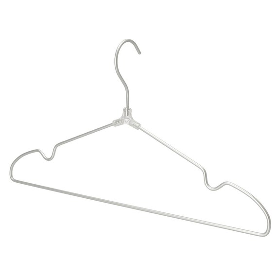 フックが回転するアルミハンガー ルイ 60本組 3枚目画像