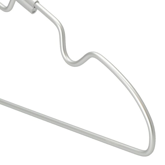 首元が伸びにくいレディースアルミハンガー ルイ(6本組) 6枚目画像