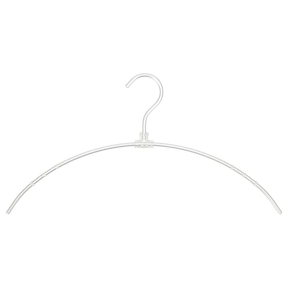 フックが回転するアーチアルミハンガー ルイ(50本組) 4枚目画像