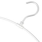 フックが回転するアーチアルミハンガー ルイ(50本組) 5枚目画像