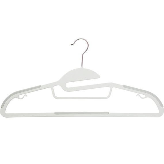 すべりにくい省スペースハンガー イーハン 50本組 メンズサイズ(FM-GY) 5枚目画像