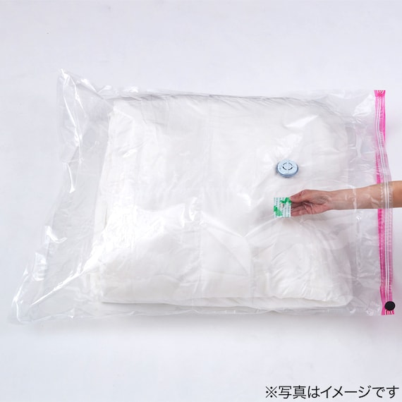 ダニ退治&防ぐ圧縮袋(L) 2枚目画像