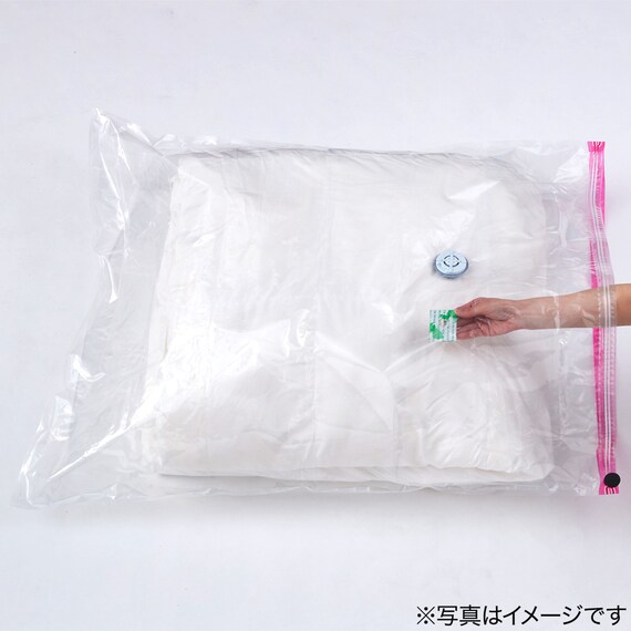 ダニ退治＆防ぐ圧縮袋(LL) 2枚目画像