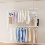 壁面つっぱり物干し(リフティ400)