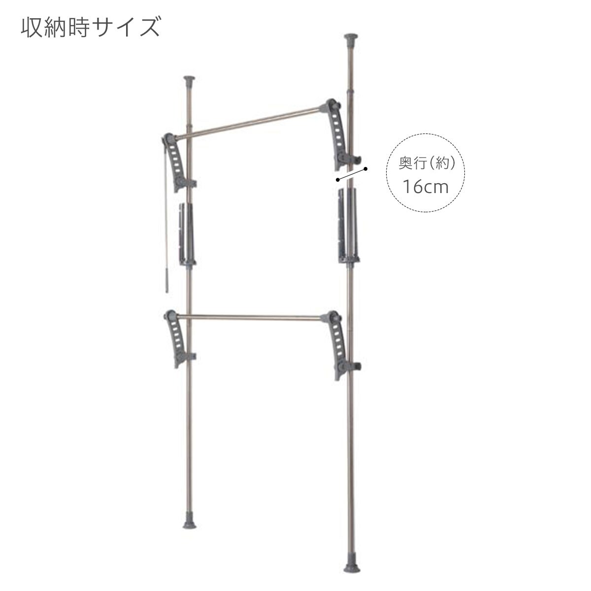 壁面つっぱり物干し リフティ400sus 通販 ニトリネット 公式 家具 インテリア通販 壁面つっぱり物干し リフティ400sus 通販 ニトリネット 公式 家具 インテリア通販