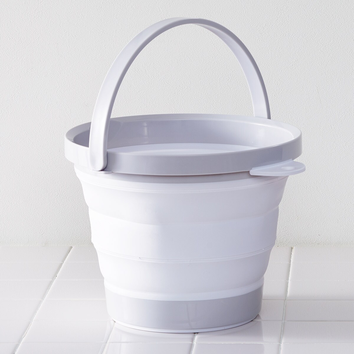 たためるソフトバケツ ライトグレー 通販 ニトリネット 公式 家具 インテリア通販 たためるソフトバケツ ライトグレー 通販 ニトリネット 公式 家具 インテリア通販