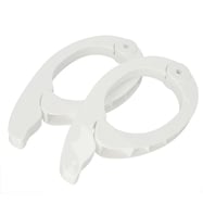 片手ではさめる布団ばさみ 2個組(ホワイト)