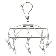 オールステンレス小物ハンガー(ラプラタ 8ピンチ)