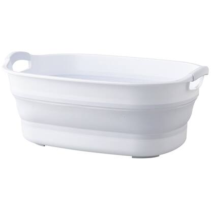 たためるタライ ワイド ホワイト 23l 通販 ニトリネット 公式 家具 インテリア通販 たためるタライ ワイド ホワイト 23l 通販 ニトリネット 公式 家具 インテリア通販