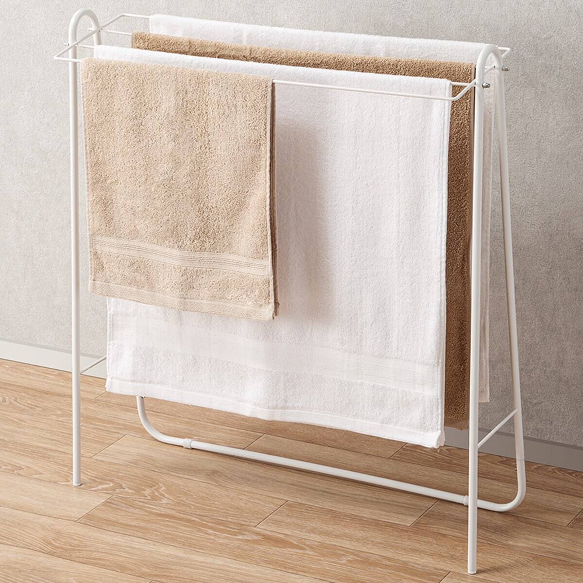 タオルハンガー 4枚掛け ホワイト 通販 ニトリネット 公式 家具 インテリア通販 タオルハンガー 4枚掛け ホワイト 通販 ニトリネット 公式 家具 インテリア通販
