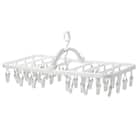 簡単取り込みハンガー (SN02 40ピンチ ホワイト) 1枚目画像